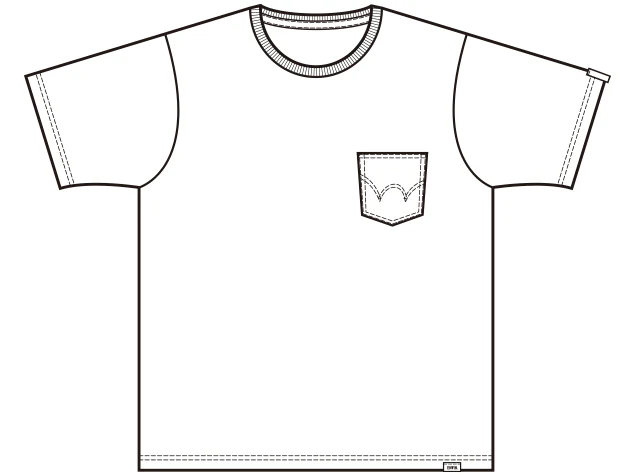 EDWIN×NJPW コラボ ポケットTシャツ(バンダナ柄) - Image 4