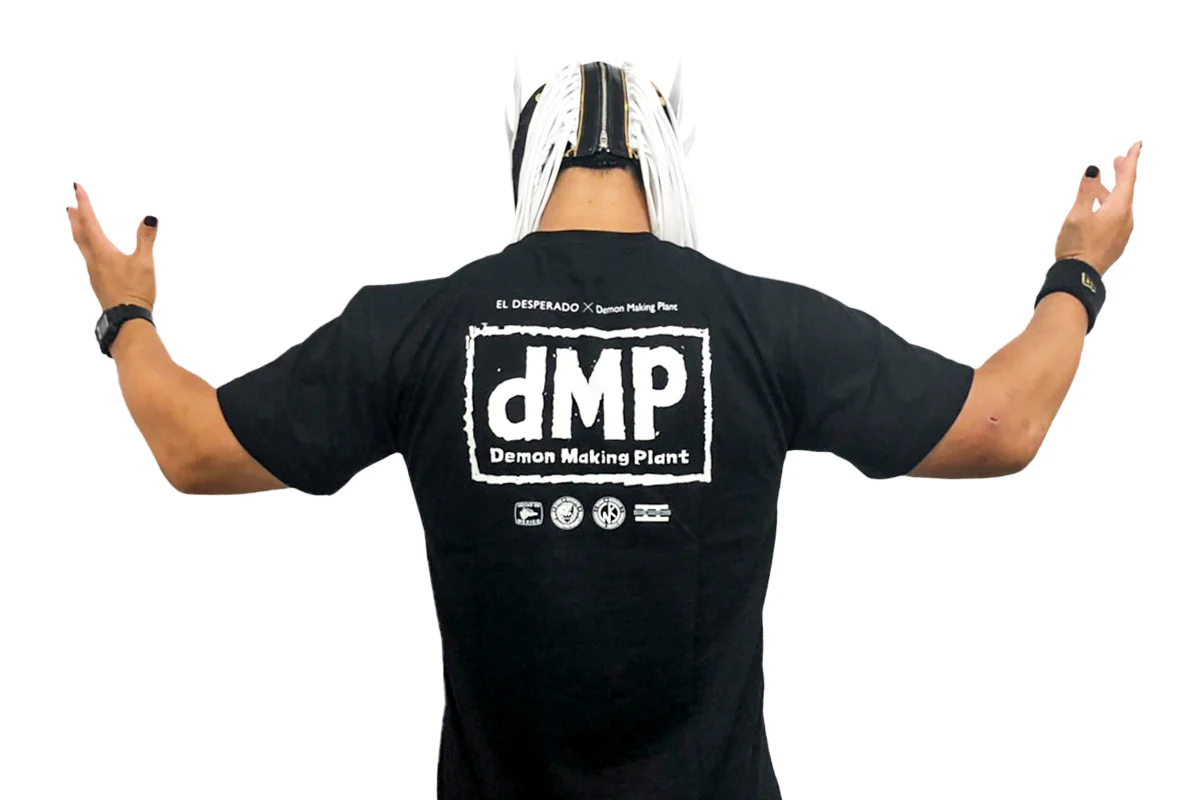 キン肉マンⅡ世 d.M.pコラボ エル・デスペラード×チェック・メイト Tシャツ - Image 5