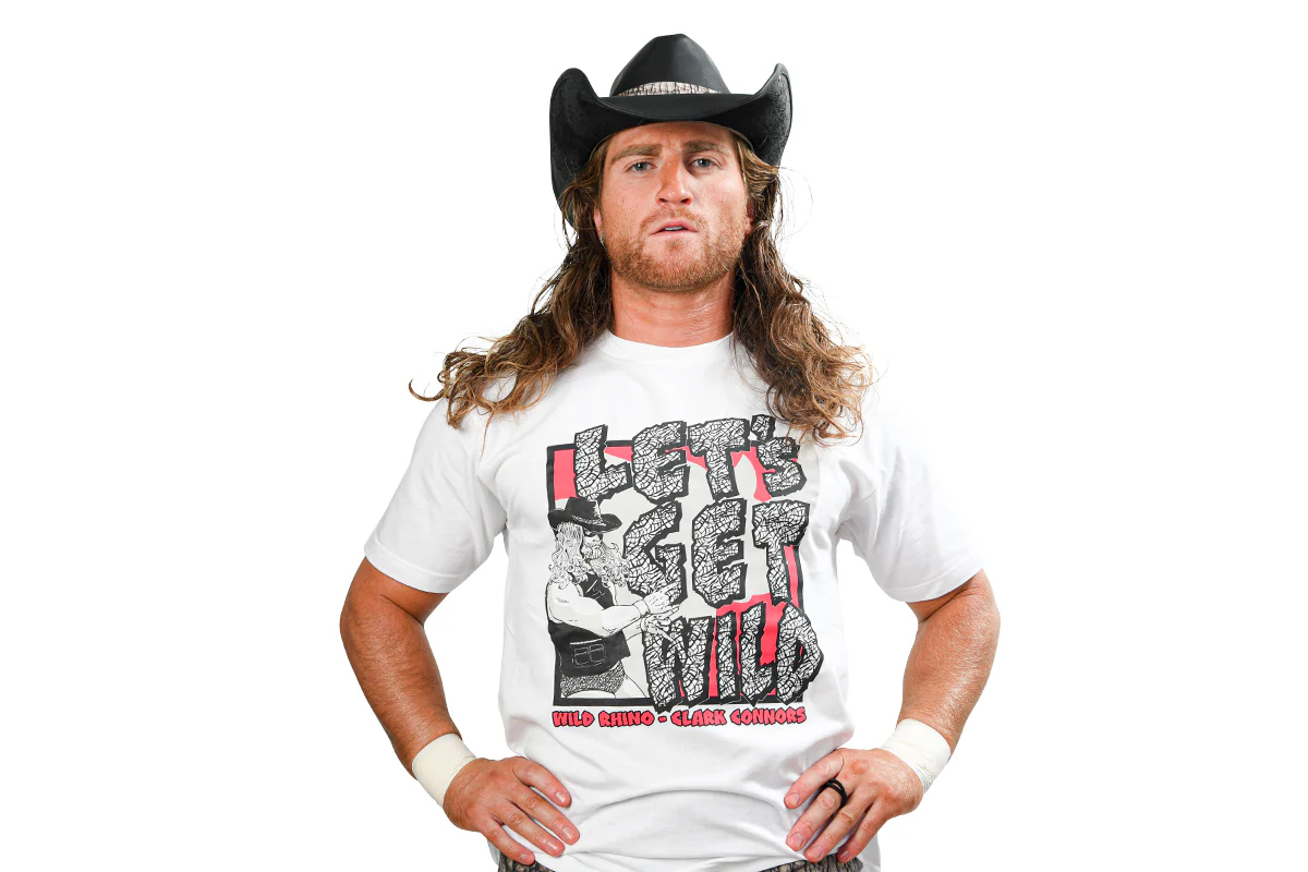 クラーク・コナーズ「LET'S GET WILD」Tシャツ - Image 4