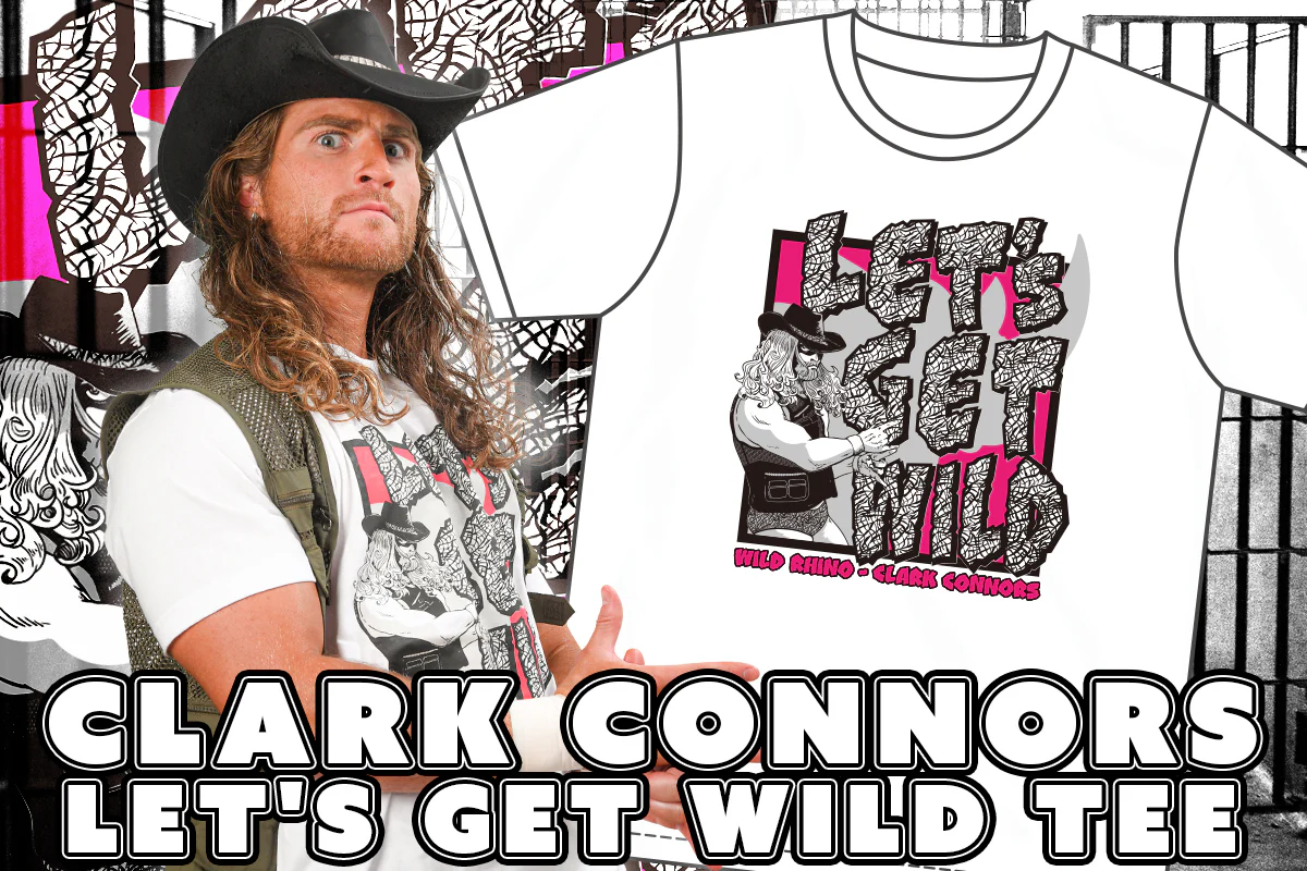 クラーク・コナーズ「LET'S GET WILD」Tシャツ - Image 7
