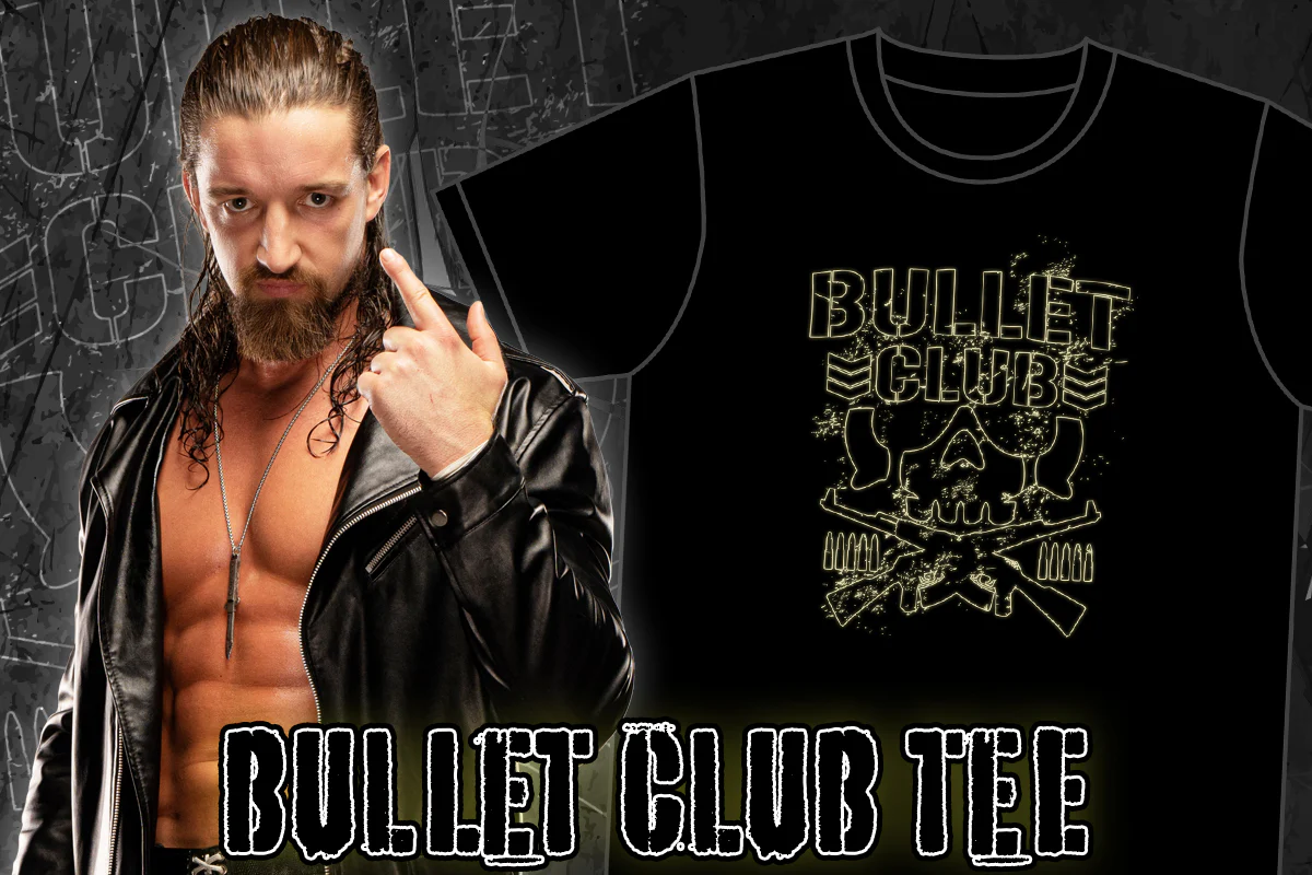BULLET CLUB「OUTLINE」Tシャツ - Image 4