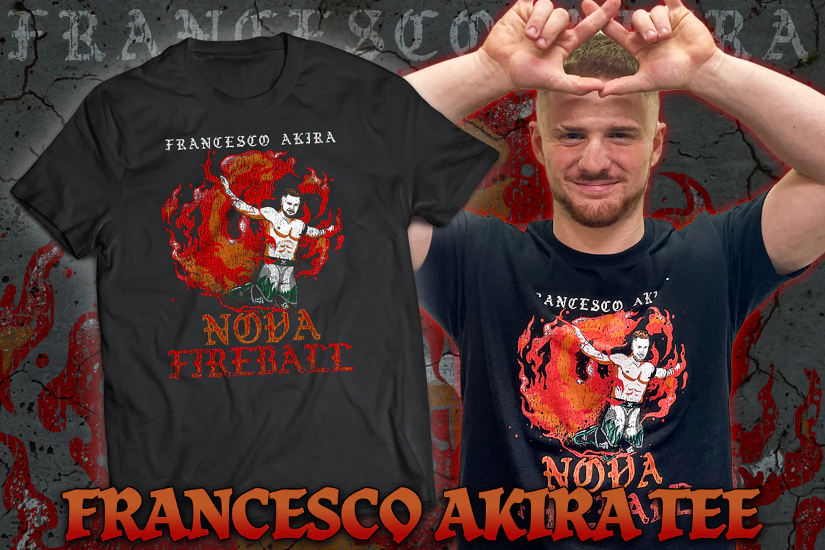 フランシスコ・アキラ「NOVA FIREBALL」Tシャツ - Image 4