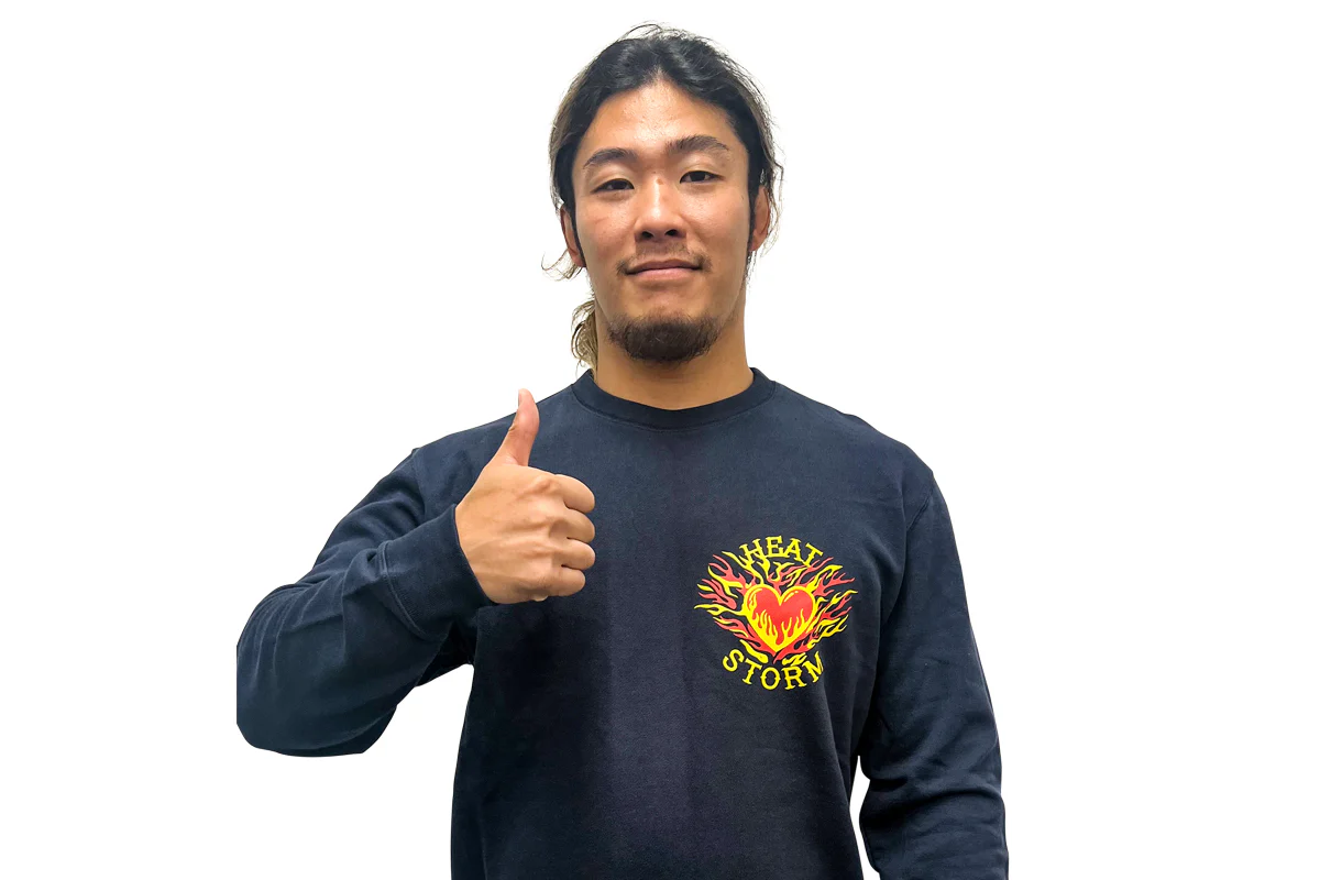 上村優也「LIBERTY」スウェットトレーナー - Image 4