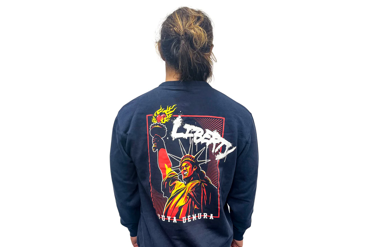 上村優也「LIBERTY」スウェットトレーナー - Image 5