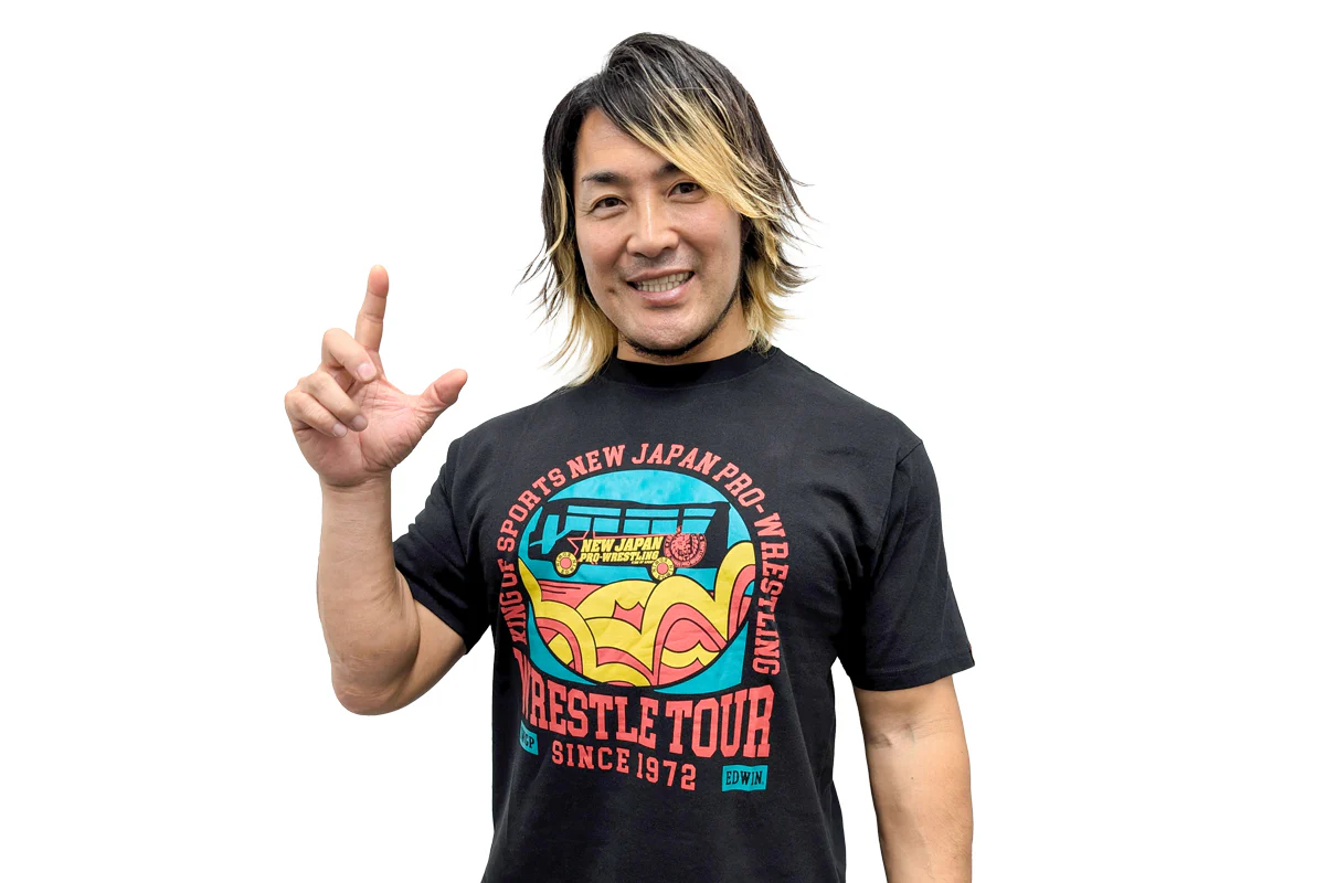 EDWIN×NJPW コラボTシャツ(WRESTLE TOUR 2024) - Image 3