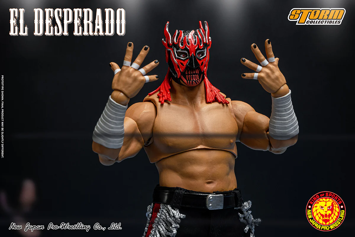 Storm Collectibles アクションフィギュア エル・デスペラード ブラック×レッドver. - Image 3