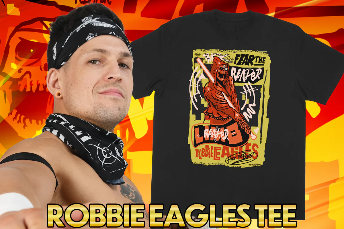ロビー・イーグルス「FEAR THE REAPER」Tシャツ - Image 5