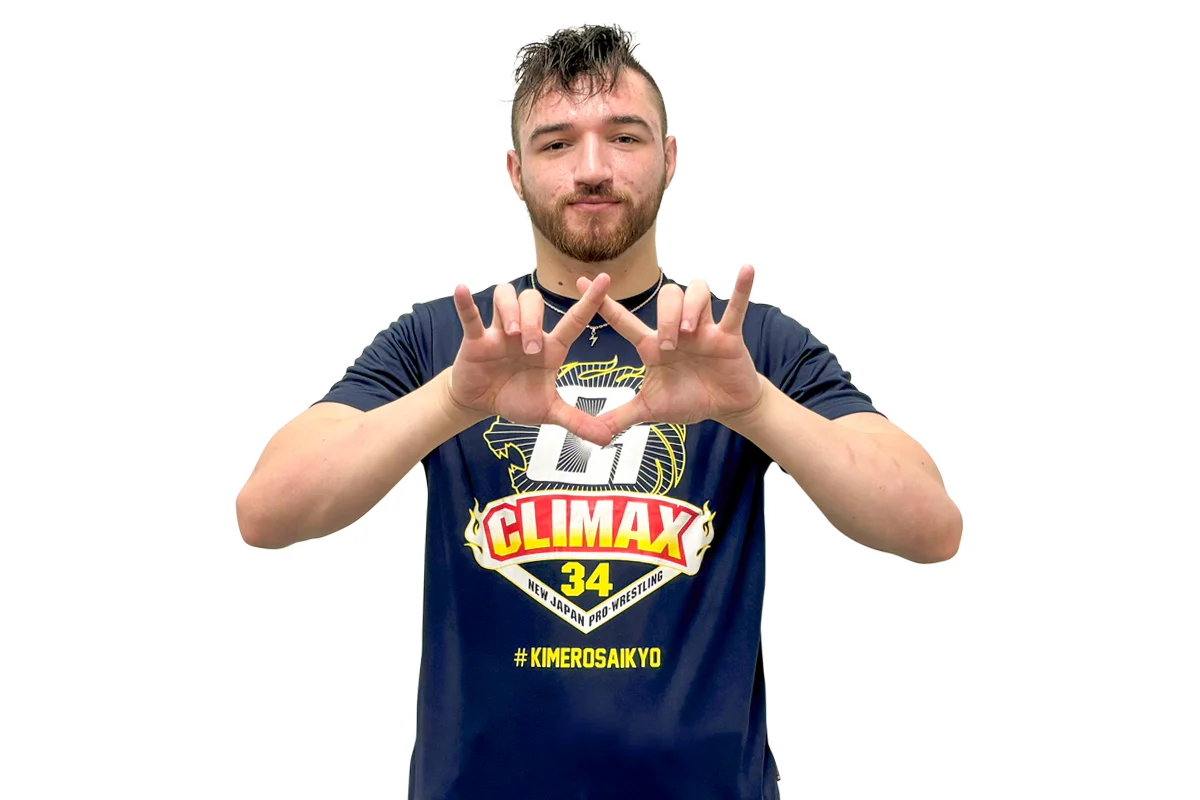 G1 CLIMAX 34 大会記念 ドライTシャツ(ネイビー) - Image 6