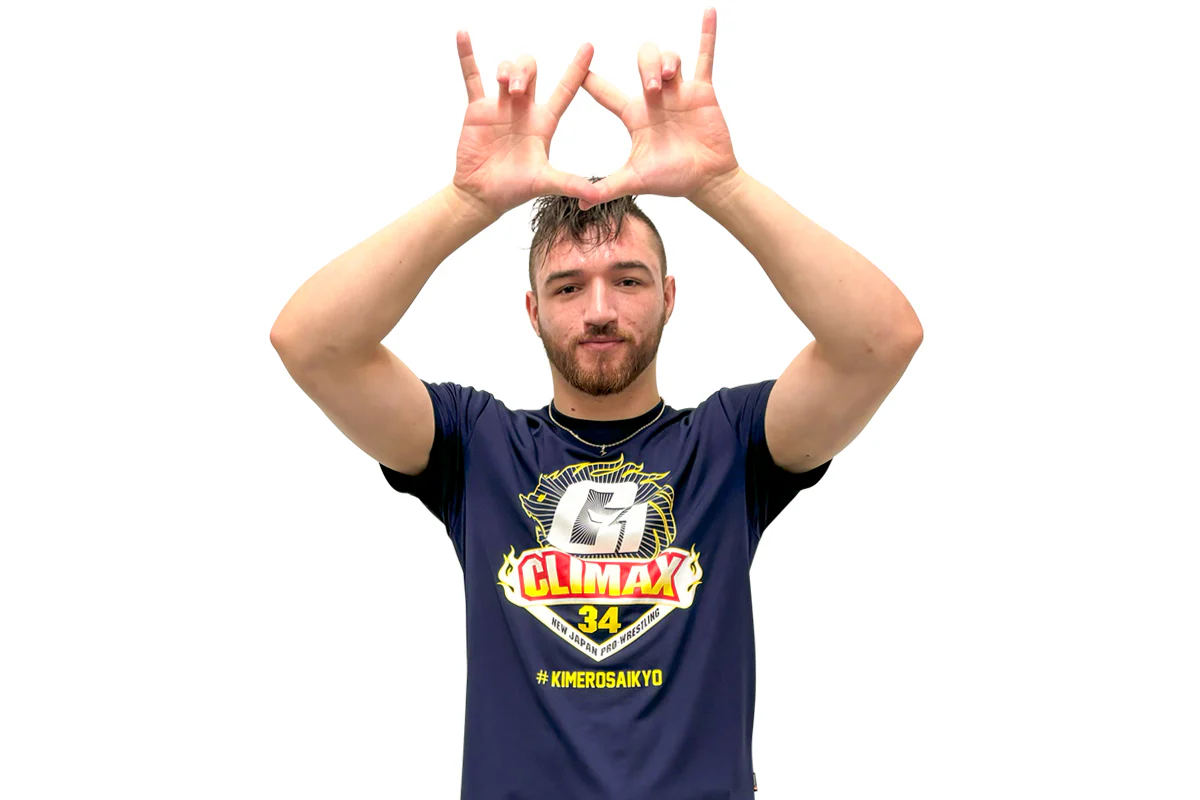 G1 CLIMAX 34 大会記念 ドライTシャツ(ネイビー) - Image 7