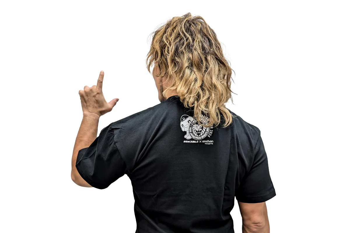 新日本プロレス× onちゃん HOKKAIDO TOUR 2024 Tシャツ - Image 4