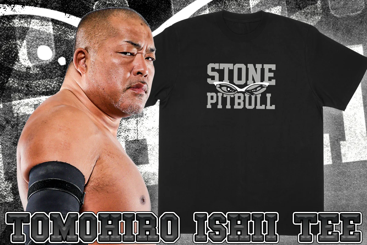 石井智宏「STONE PITBULL AIM」Tシャツ - Image 2