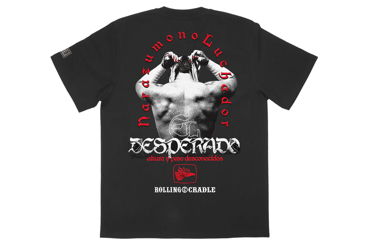 エル・デスペラード×ROLLING CRADLE RED MASK TEE - Image 2