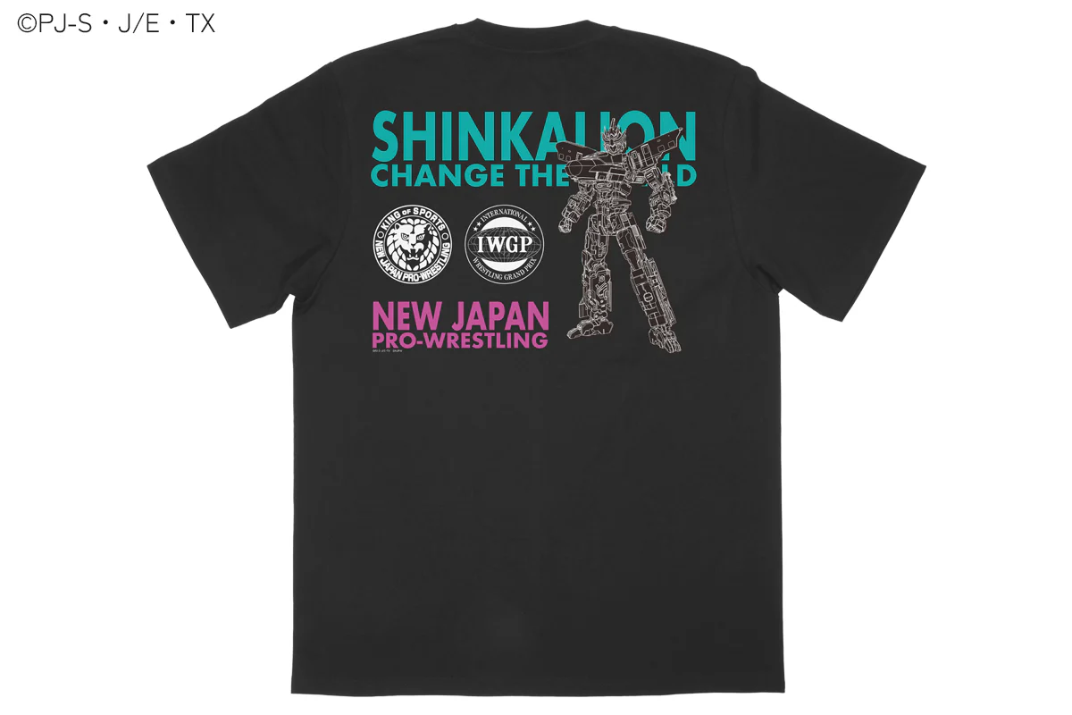 新日本プロレス×シンカリオン チェンジ ザ ワールド コラボTシャツ - Image 2