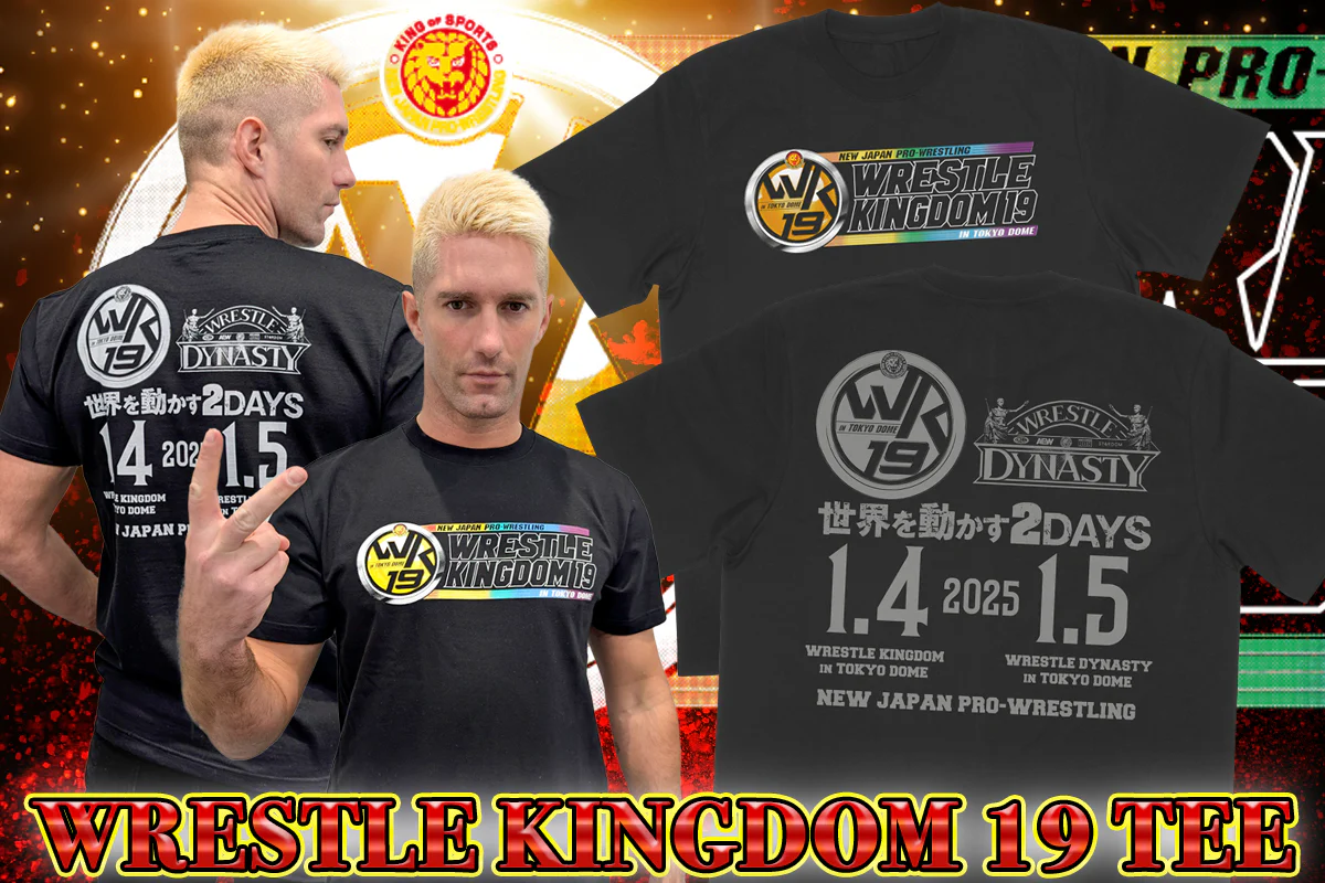 WRESTLE KINGDOM 19 大会記念 Tシャツ - Image 7