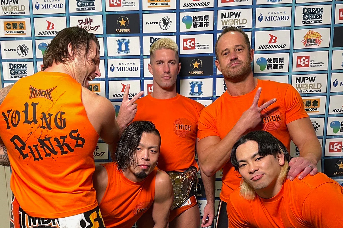 TMDK「YOUNG PUNKS」Tシャツ(オレンジ・2024) - Image 5