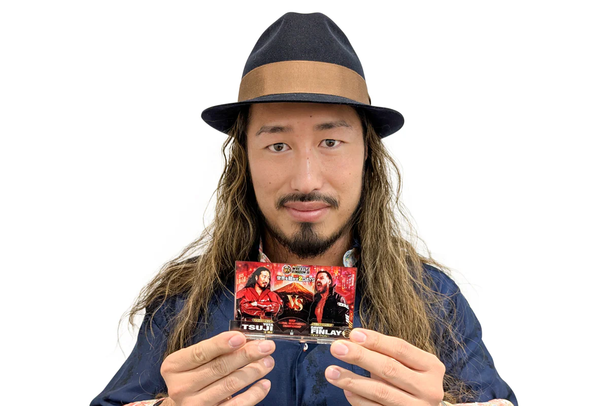 デビッド・フィンレー vs 辻陽太 WRESTLE KINGDOM 19 対戦記念アクリルスタンド - Image 5