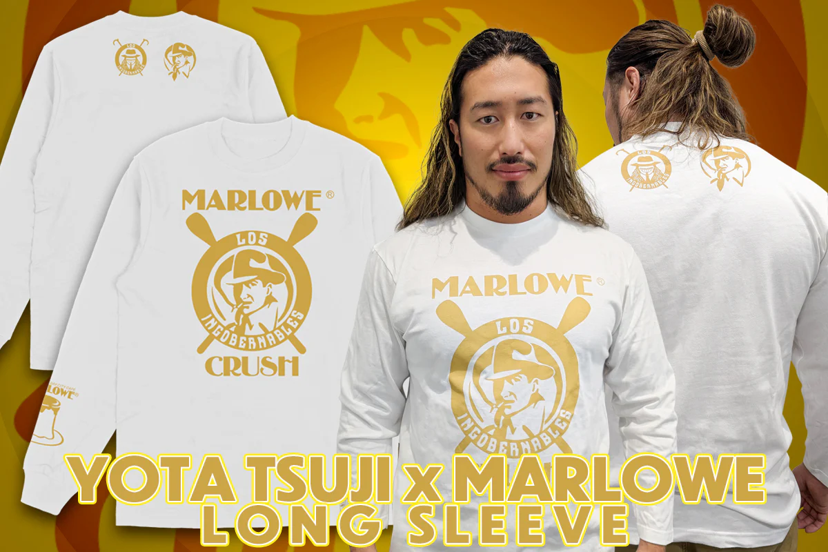 辻陽太 × マーロウ コラボ ロングスリーブ（白はちみつ） - Image 5