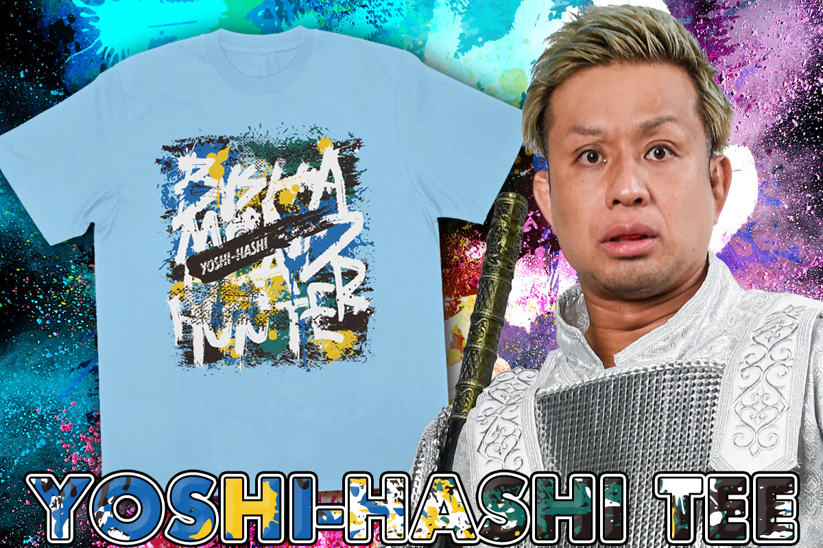 YOSHI-HASHI Tシャツ（ライトブルー） - Image 3