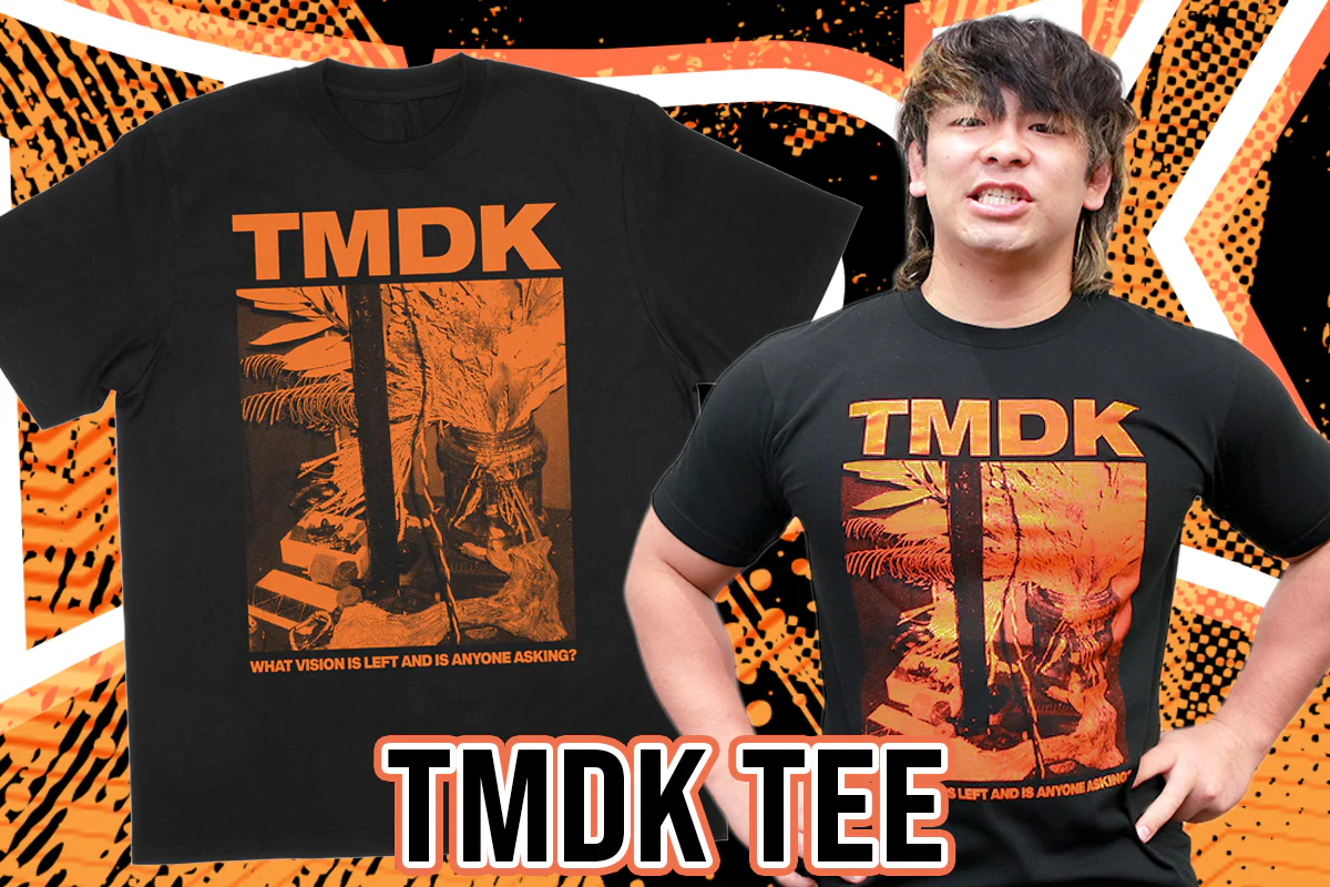 TMDK「VISION」Tシャツ(ブラック×オレンジ) - Image 5