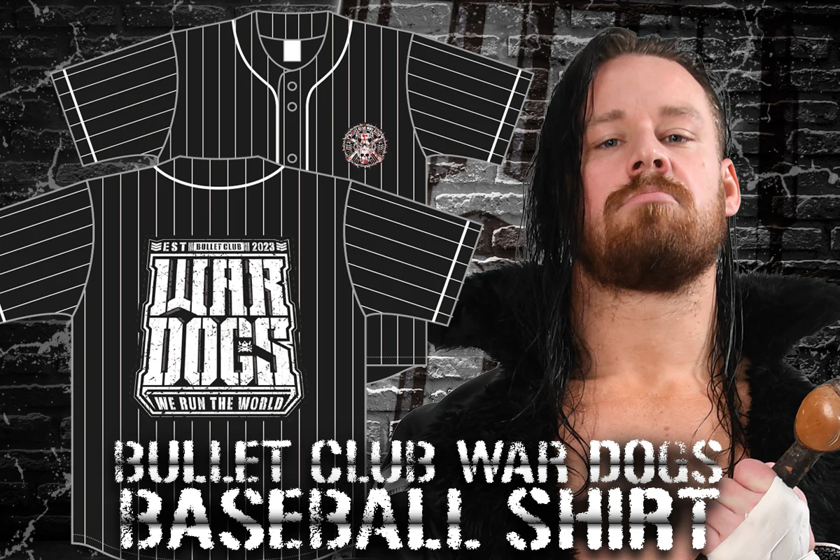 BULLET CLUB WAR DOGS「DPSCM」べースボールシャツ - Image 5