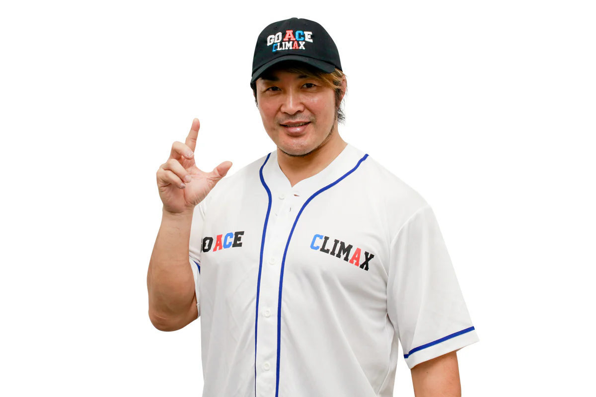 棚橋弘至「GO ACE CLIMAX」べースボールシャツ - Image 7