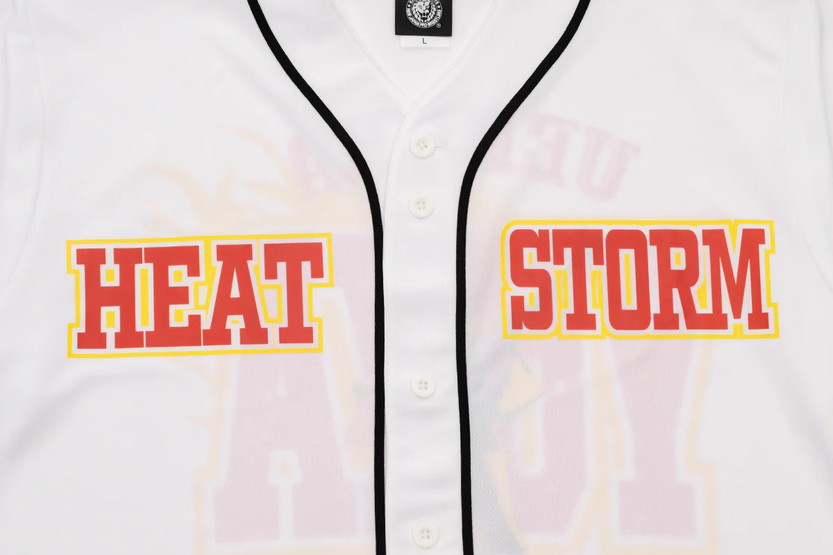 上村優也「HEAT STORM」べースボールシャツ - Image 4