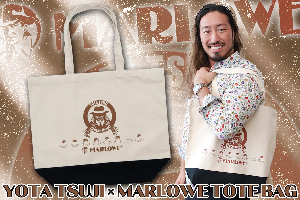 辻陽太 × マーロウ コラボラージトートバッグ(フレッシュクリーム) - Image 7
