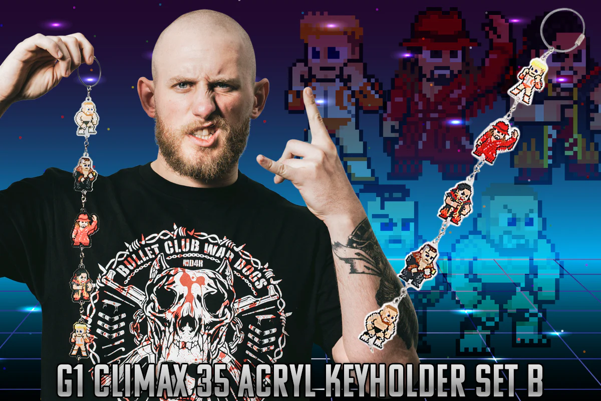 「dotswrestler」つながるアクリルキーホルダー(G1 CLIMAX 35)/Bセット - Image 17