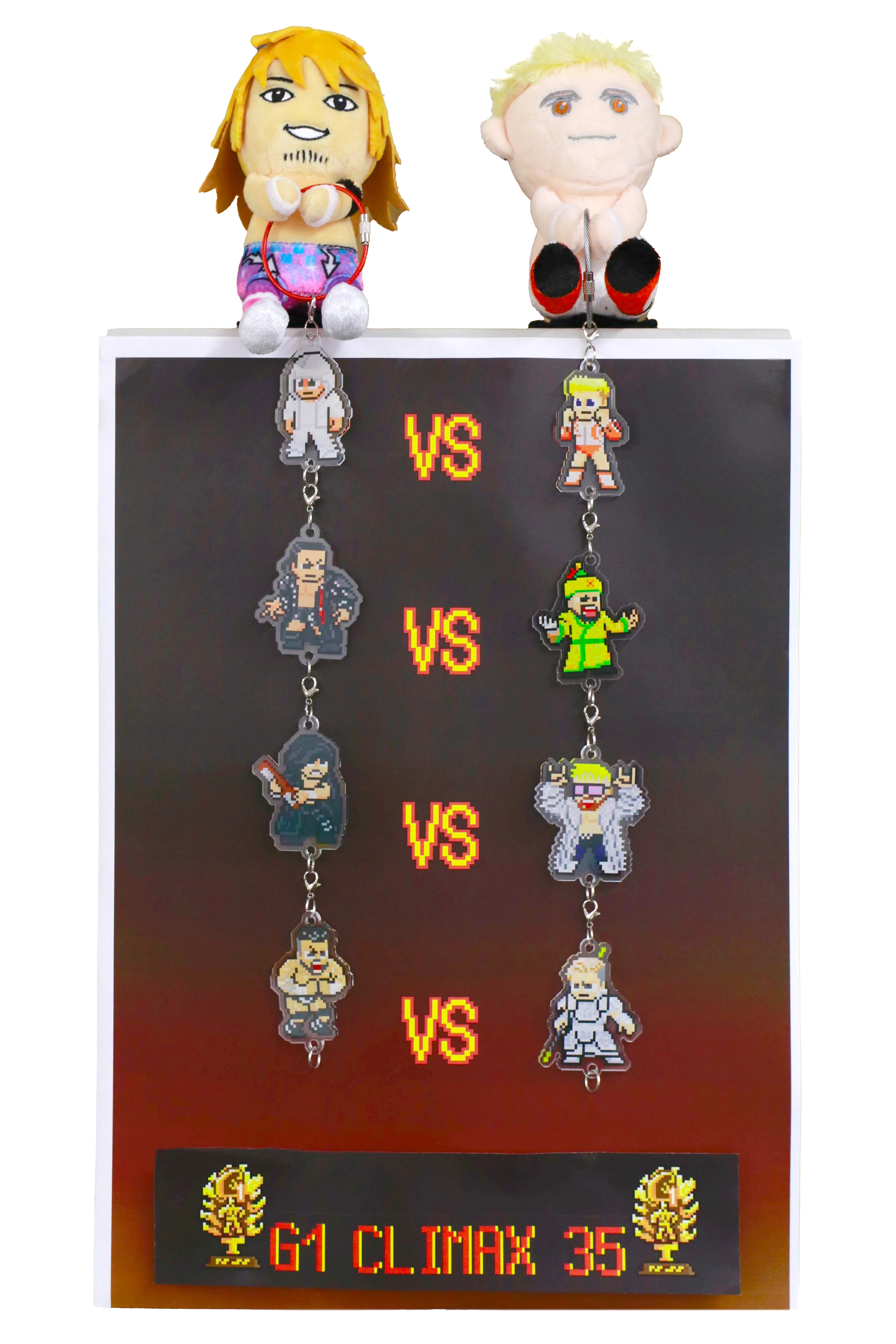「dotswrestler」つながるアクリルキーホルダー(G1 CLIMAX 35)/Bセット - Image 9