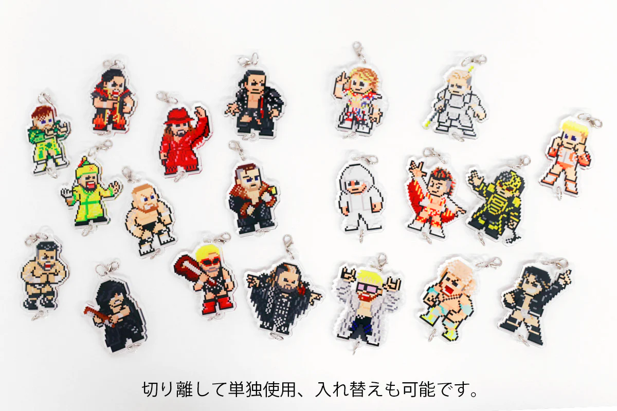 「dotswrestler」つながるアクリルキーホルダー（G1 CLIMAX 35）/Cセット - Image 3