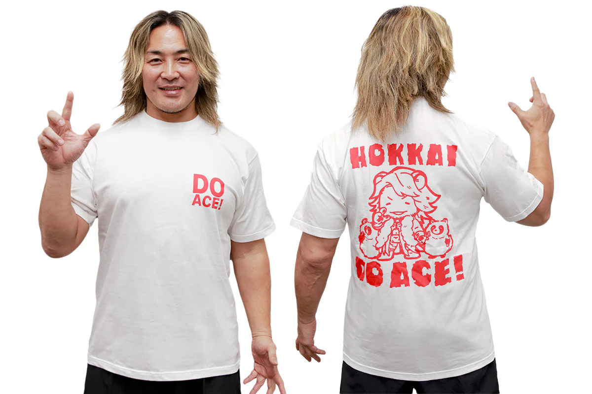棚橋弘至「I LOVE HOKKAIDO」Tシャツ - Image 8
