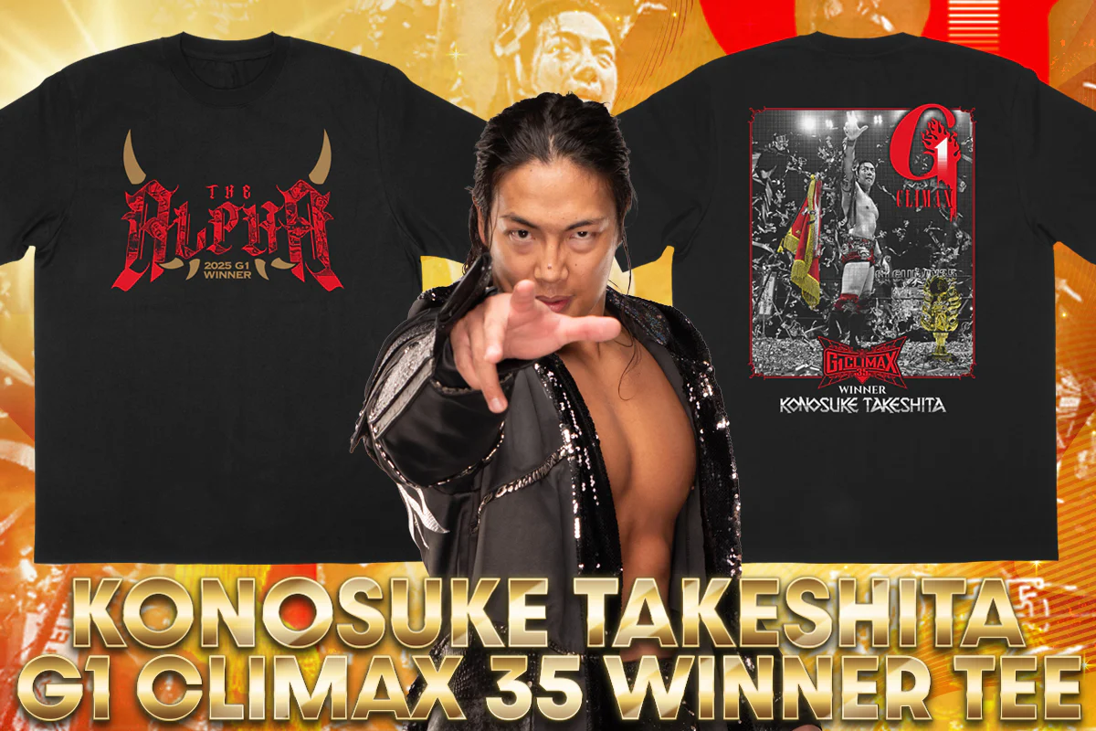 KONOSUKE TAKESHITA G1 CLIMAX 35 優勝記念Tシャツ - Image 4