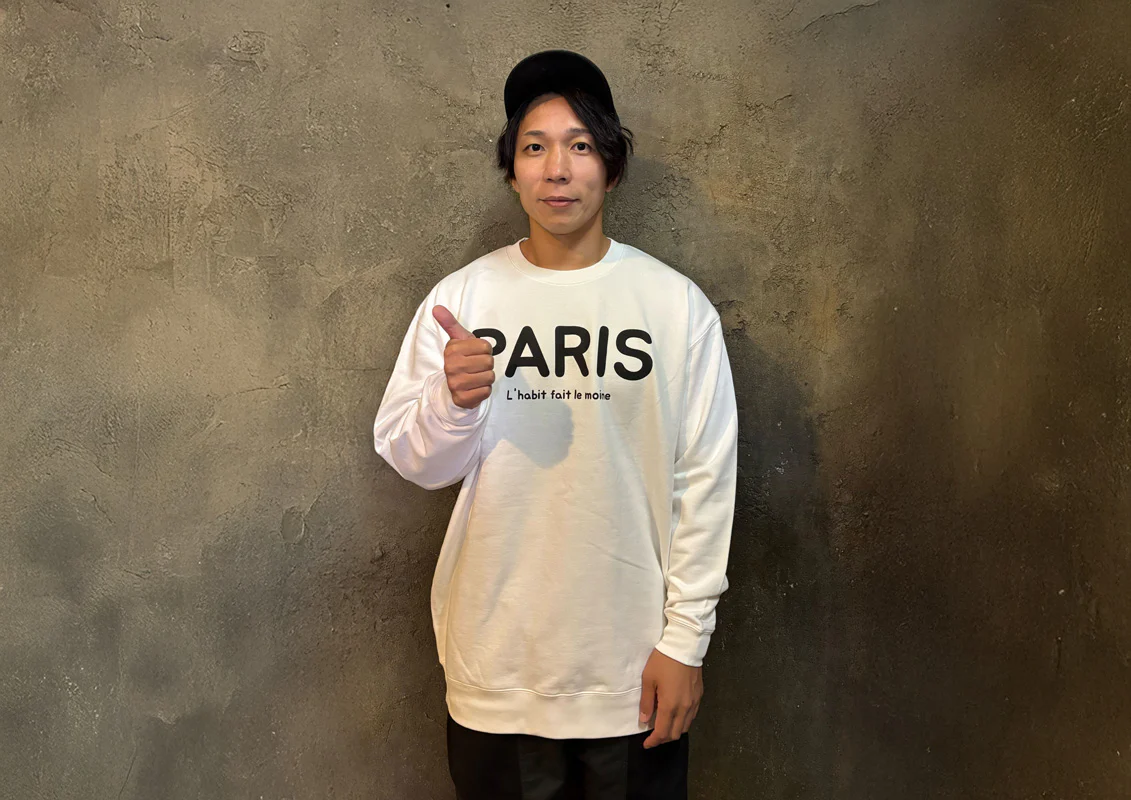 YOH「PARIS」スウェットレーナー - Image 2
