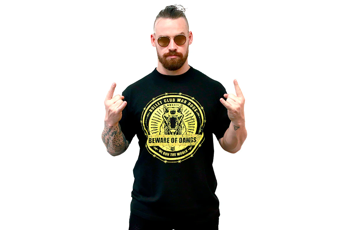 BULLET CLUB WAR DOGS「BEWARE OF DAWGS」Tシャツ - Image 4