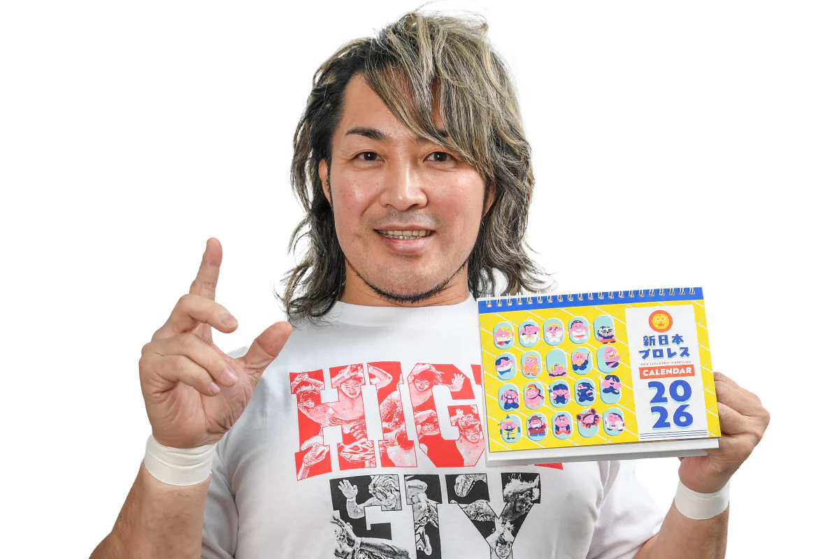 2026年 新日本プロレス カレンダー(卓上タイプ A5サイズ) - Image 8