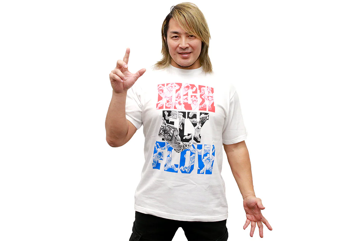 棚橋弘至「HIGH FLY FLOW」ピクチャーTシャツ - Image 4