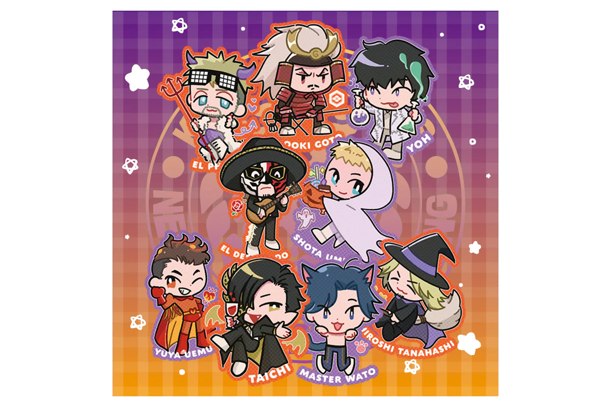 本隊 ハロウィーン フレークシールセット - Image 3
