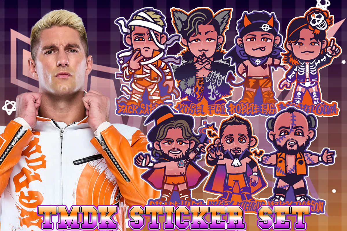 TMDK ハロウィーン フレークシールセット - Image 4