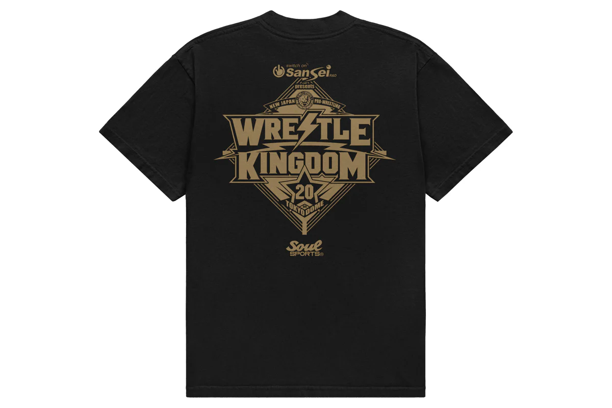 WRESTLE KINGDOM 20 大会記念 SOUL SPORTS Tシャツ - Image 3