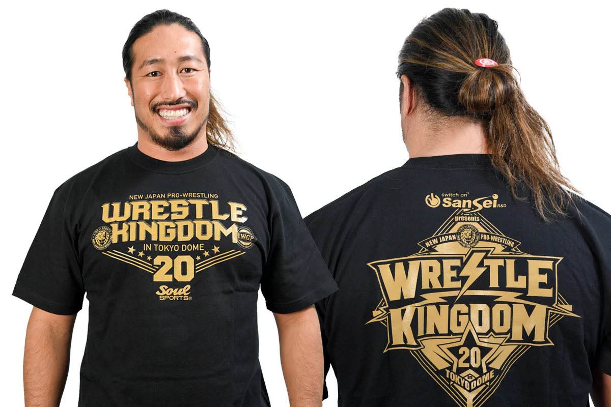 WRESTLE KINGDOM 20 大会記念 SOUL SPORTS Tシャツ - Image 6