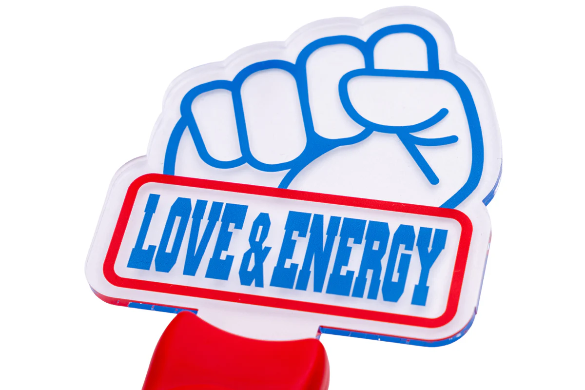 棚橋弘至「LOVE&ENERGY」ダイカットアクリルペンライト(愛してま~す!) - Image 4