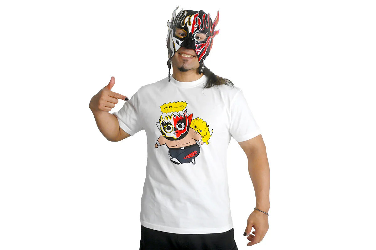 エル・デスペラード × 川尻こだま コラボTシャツ(ホワイト) - Image 3