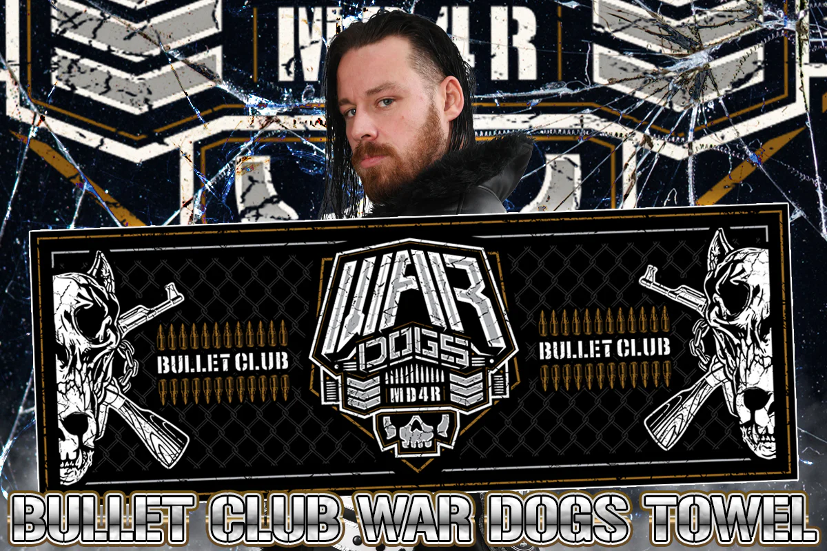BULLET CLUB WAR DOGS「CREST」スポーツタオル - Image 3
