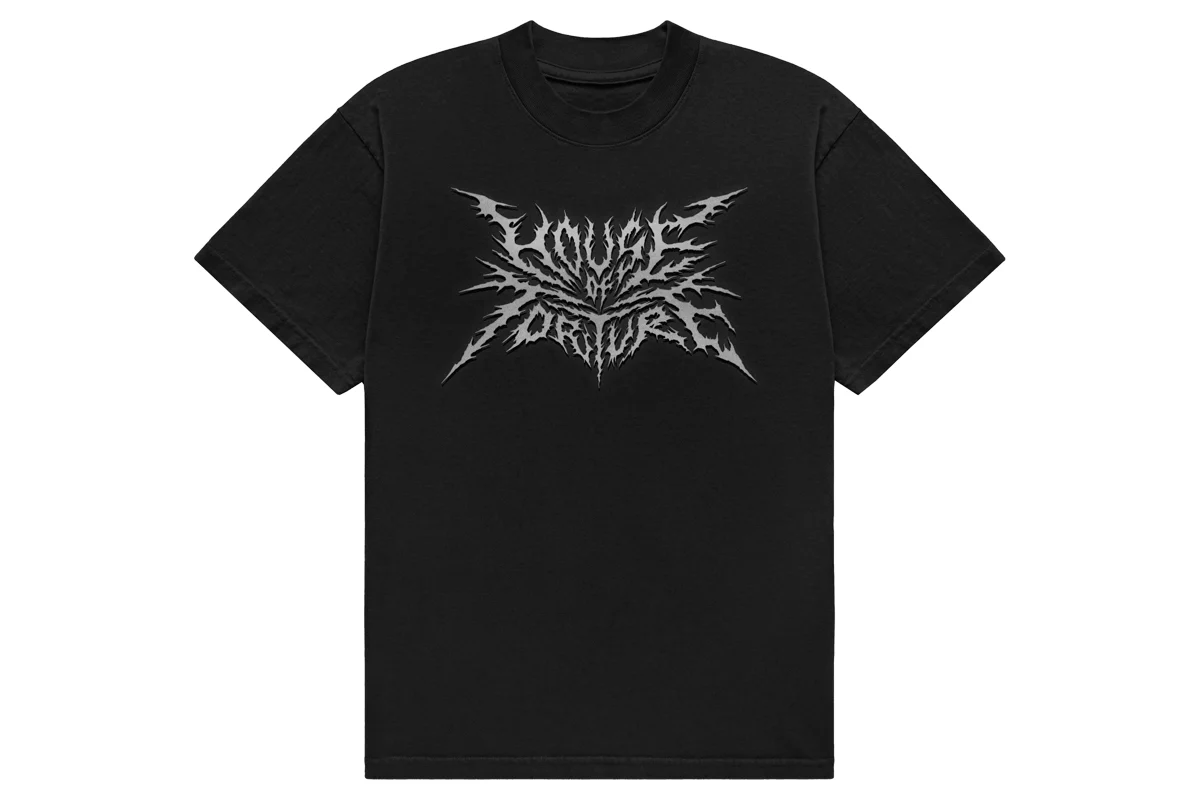 HOUSE OF TORTURE Tシャツ(2025・ブラック×シルバー) - Image 2