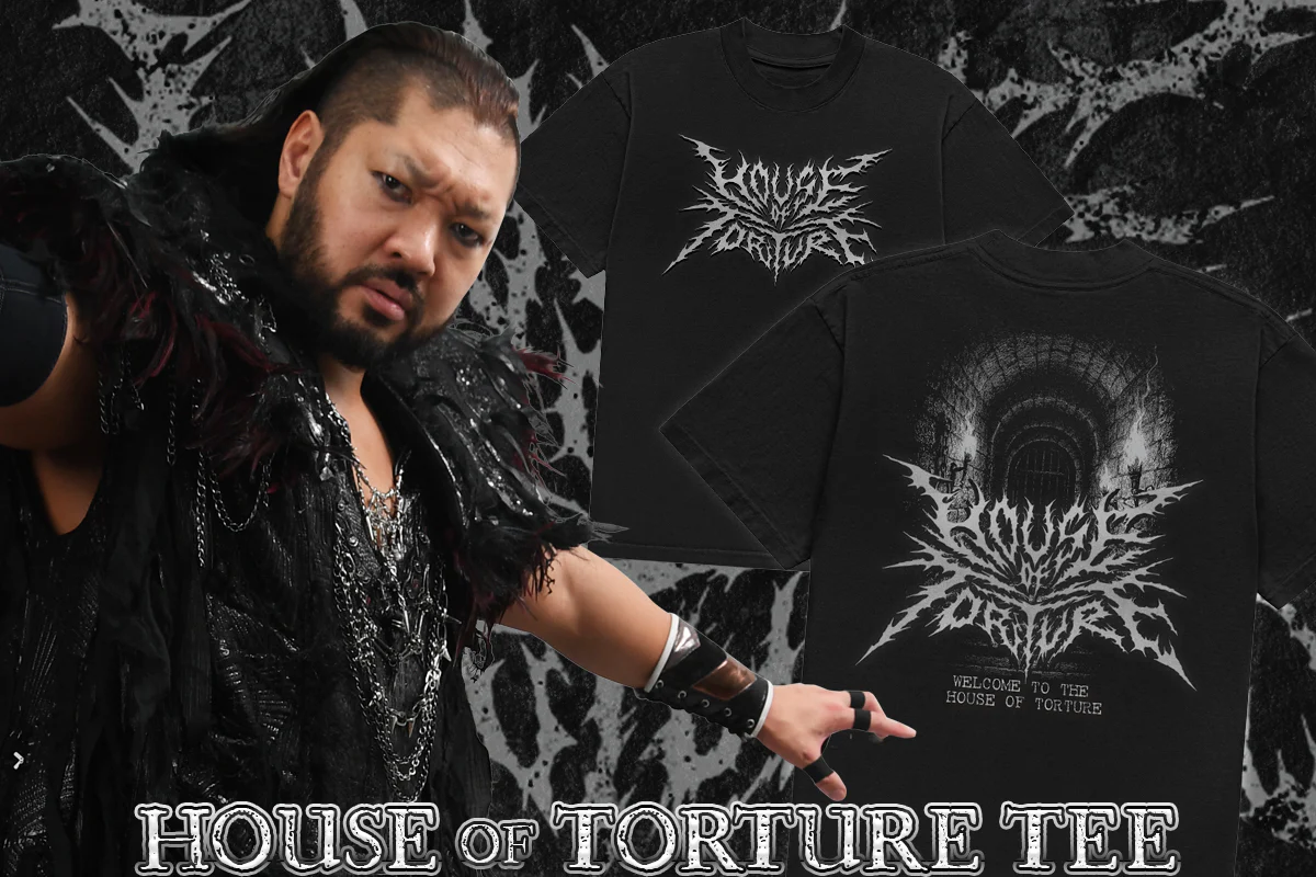 HOUSE OF TORTURE Tシャツ(2025・ブラック×シルバー) - Image 4