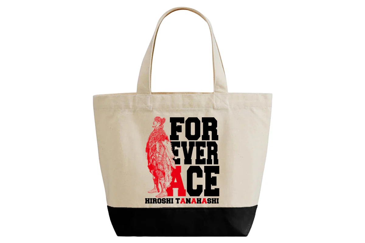 棚橋弘至「FOREVER ACE」ラージトートバッグ - Image 3