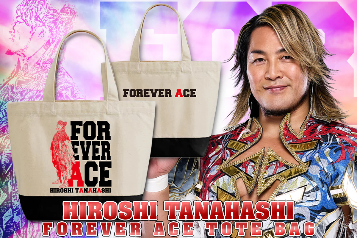 棚橋弘至「FOREVER ACE」ラージトートバッグ - Image 4