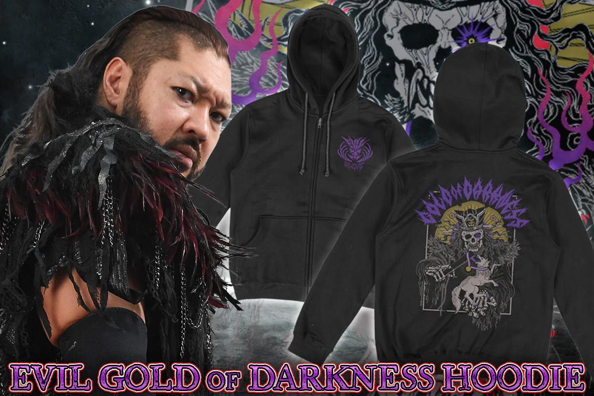 EVIL「GOLD OF DARKNESS」パーカー - Image 4