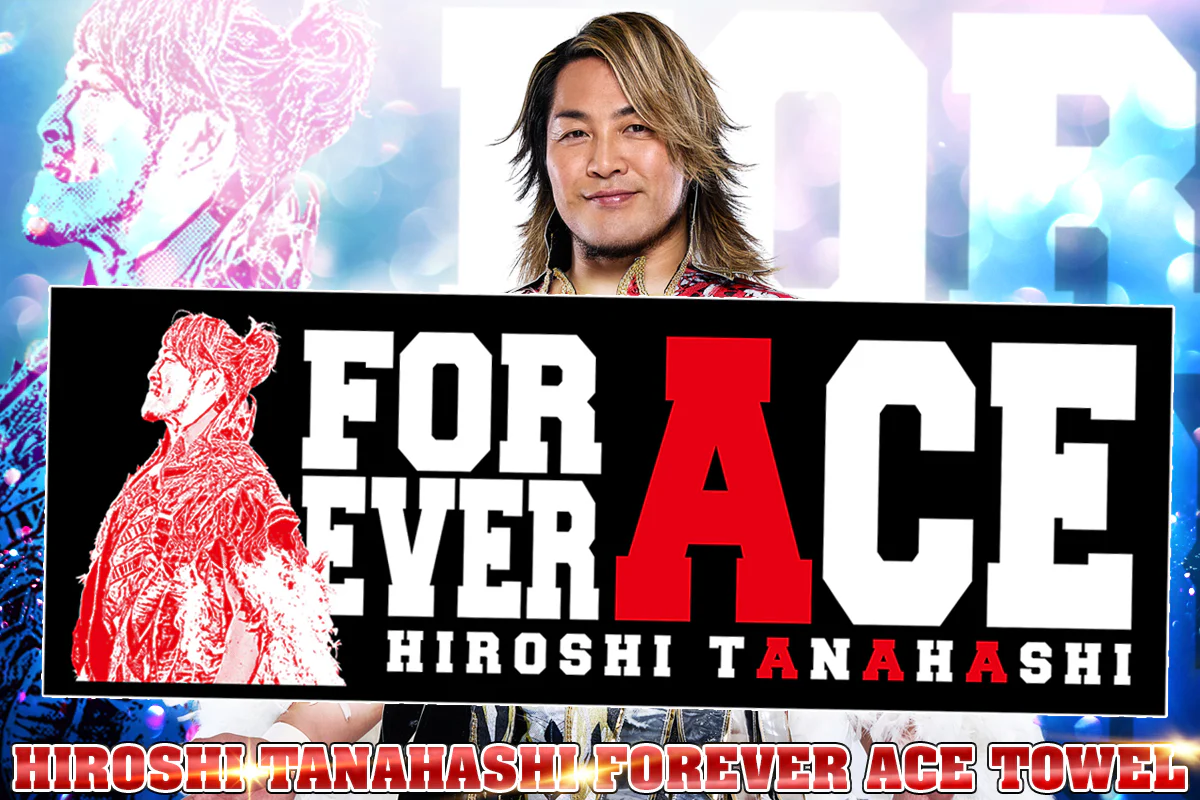 棚橋弘至「FOREVER ACE」スポーツタオル - Image 2