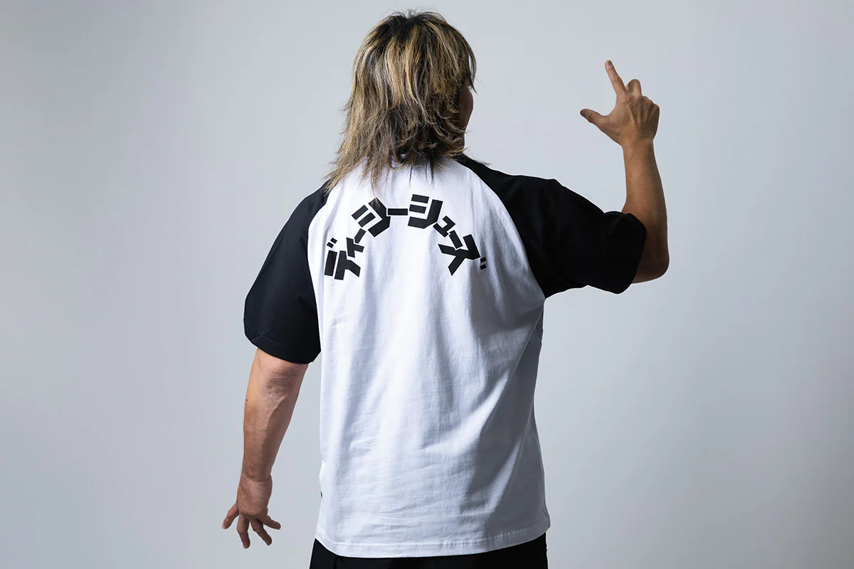 DC SHOES × 新日本プロレス コラボ ラグランTシャツ - Image 3